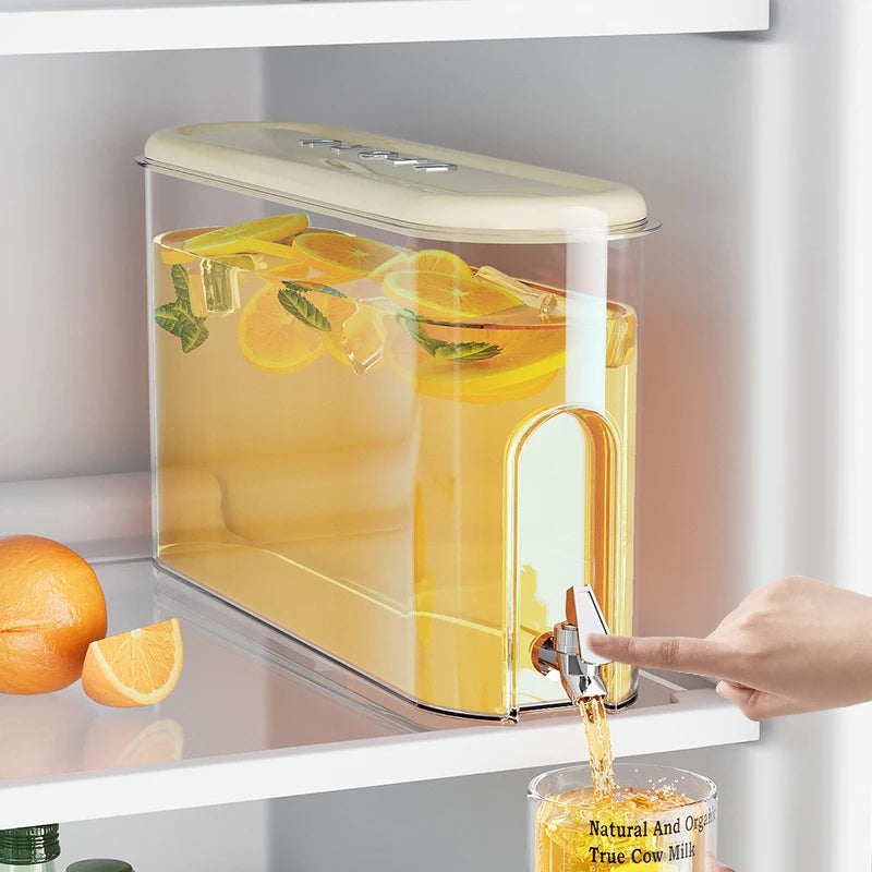 UFORU Cold Water Bottle , Food Grade Large Capacity Sealed Water Container, Home Kitchen Accessories, Kitchen Organizer
