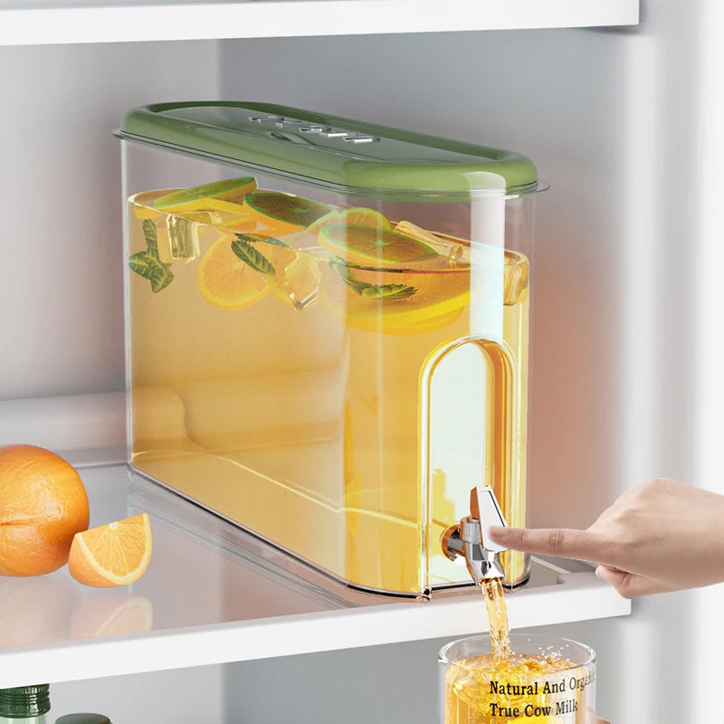 UFORU Cold Water Bottle , Food Grade Large Capacity Sealed Water Container, Home Kitchen Accessories, Kitchen Organizer